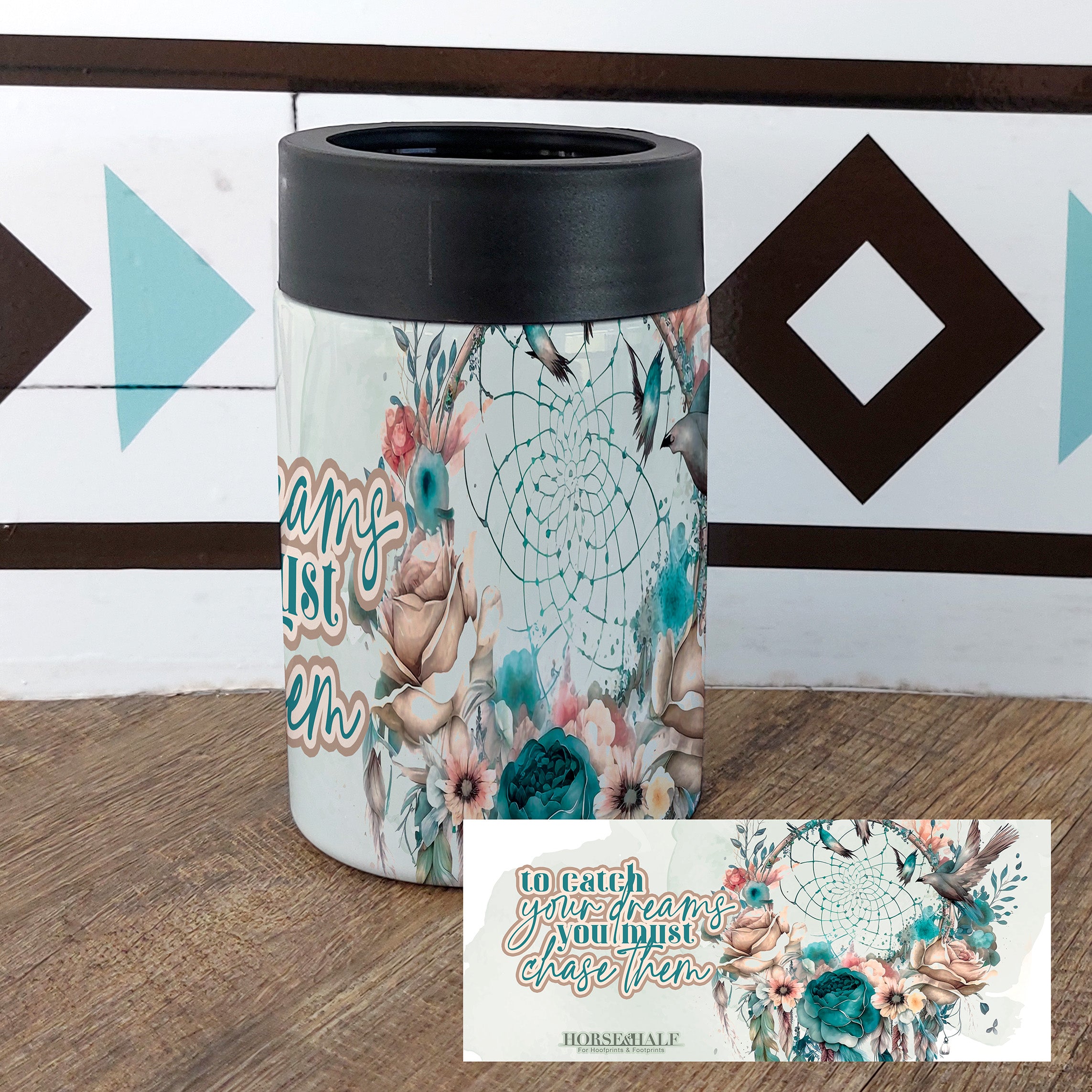 Aqua Dreamcatcher Drinkware