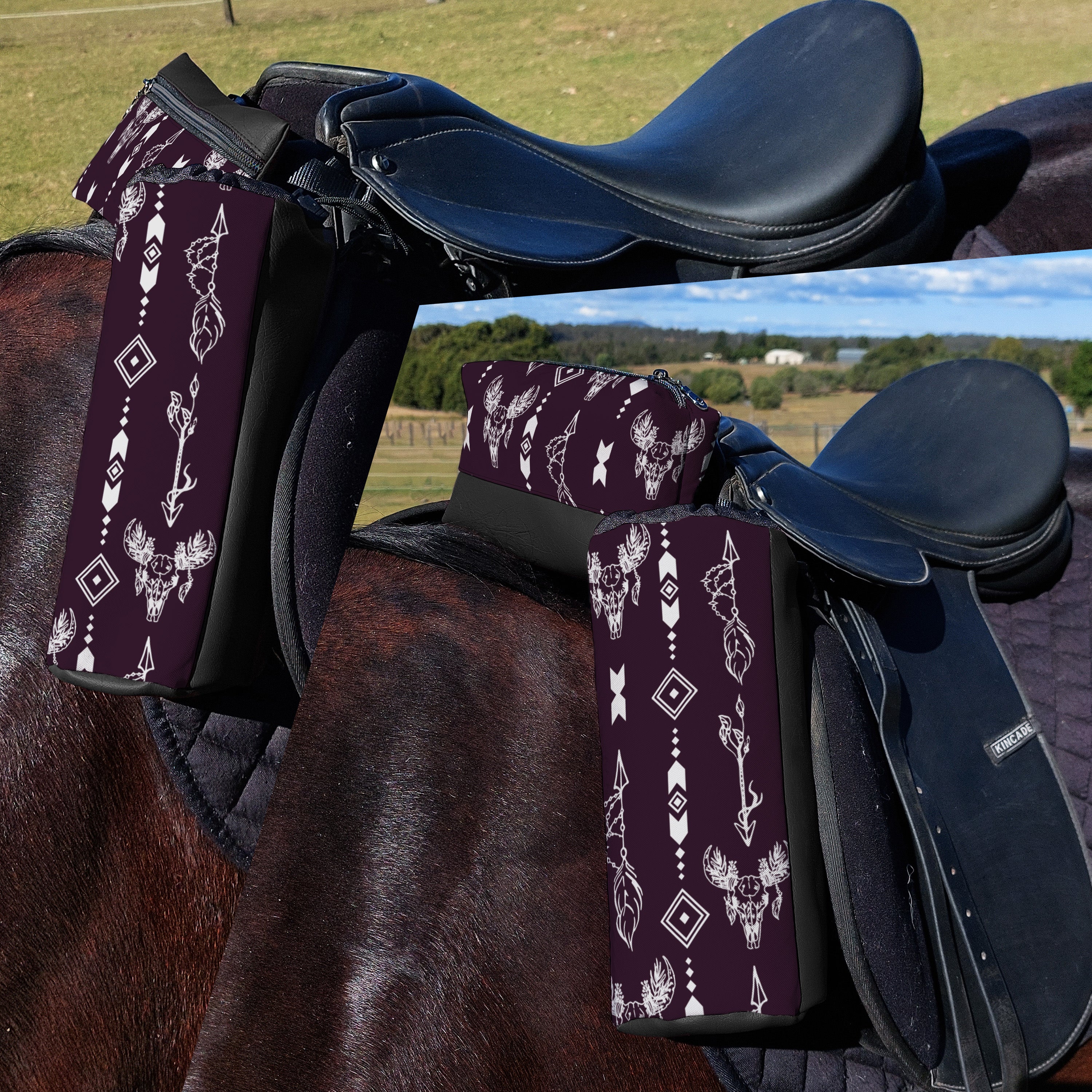 Boho Bottle Saddle Bag