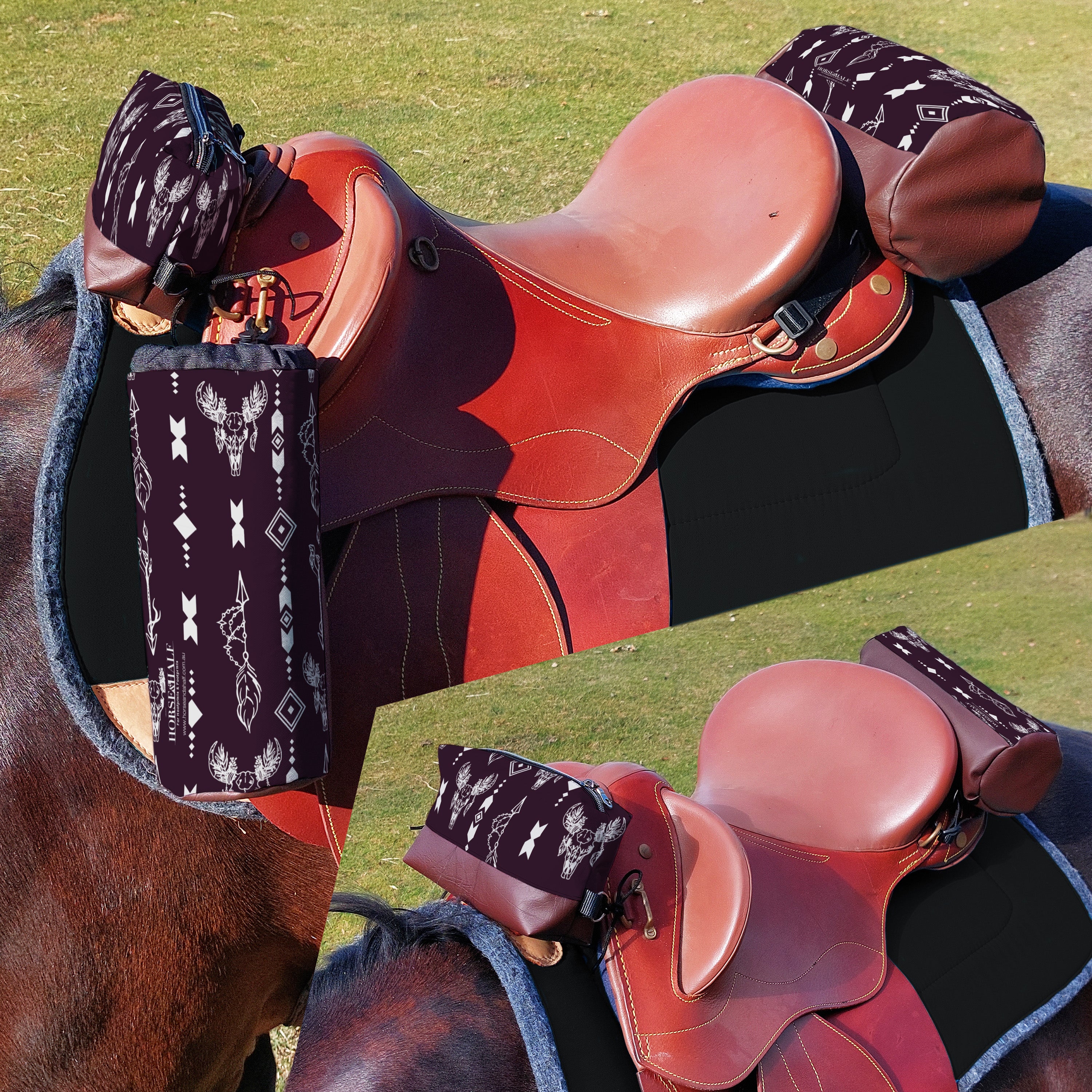 Boho Bottle Saddle Bag