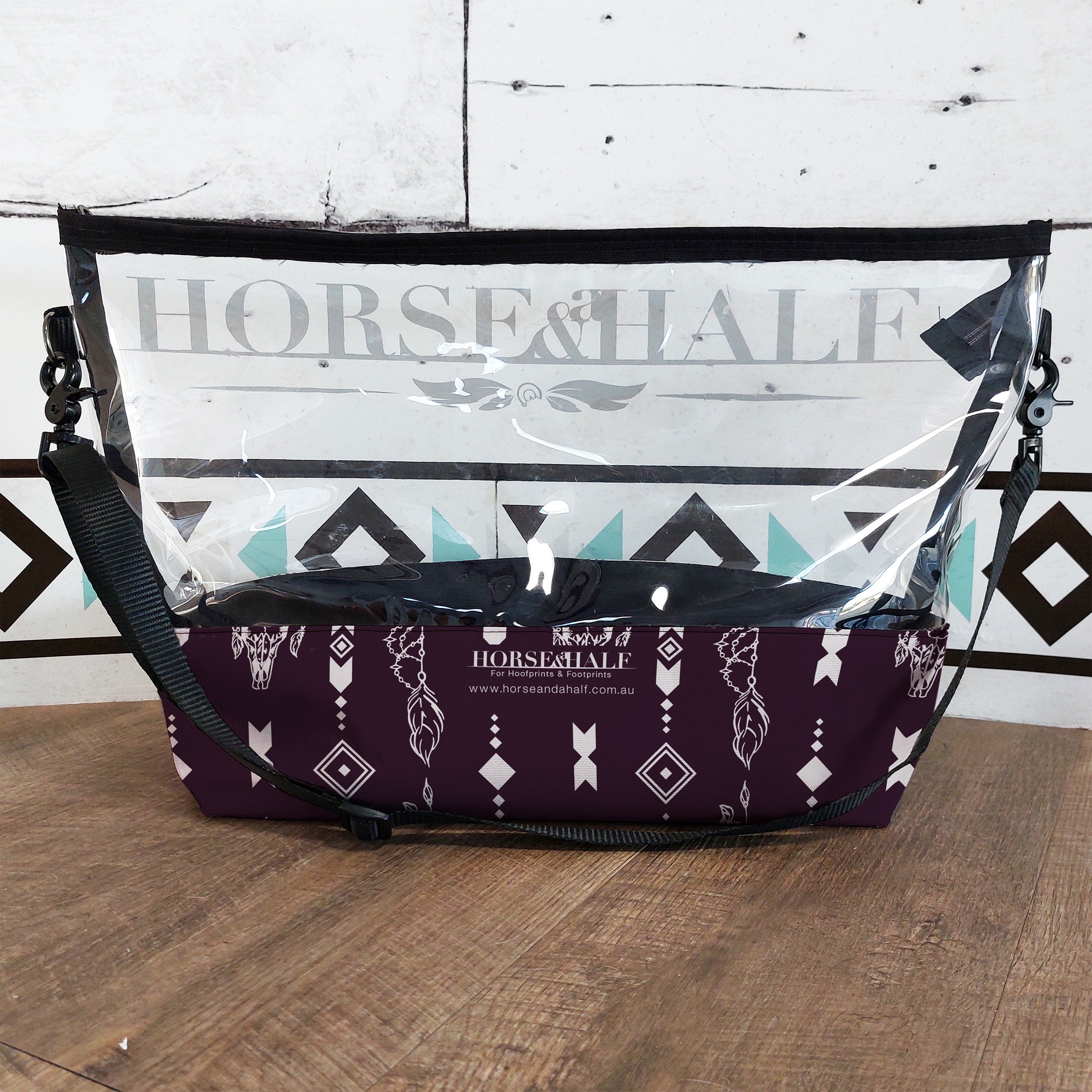 Boho Clear Utility Bags