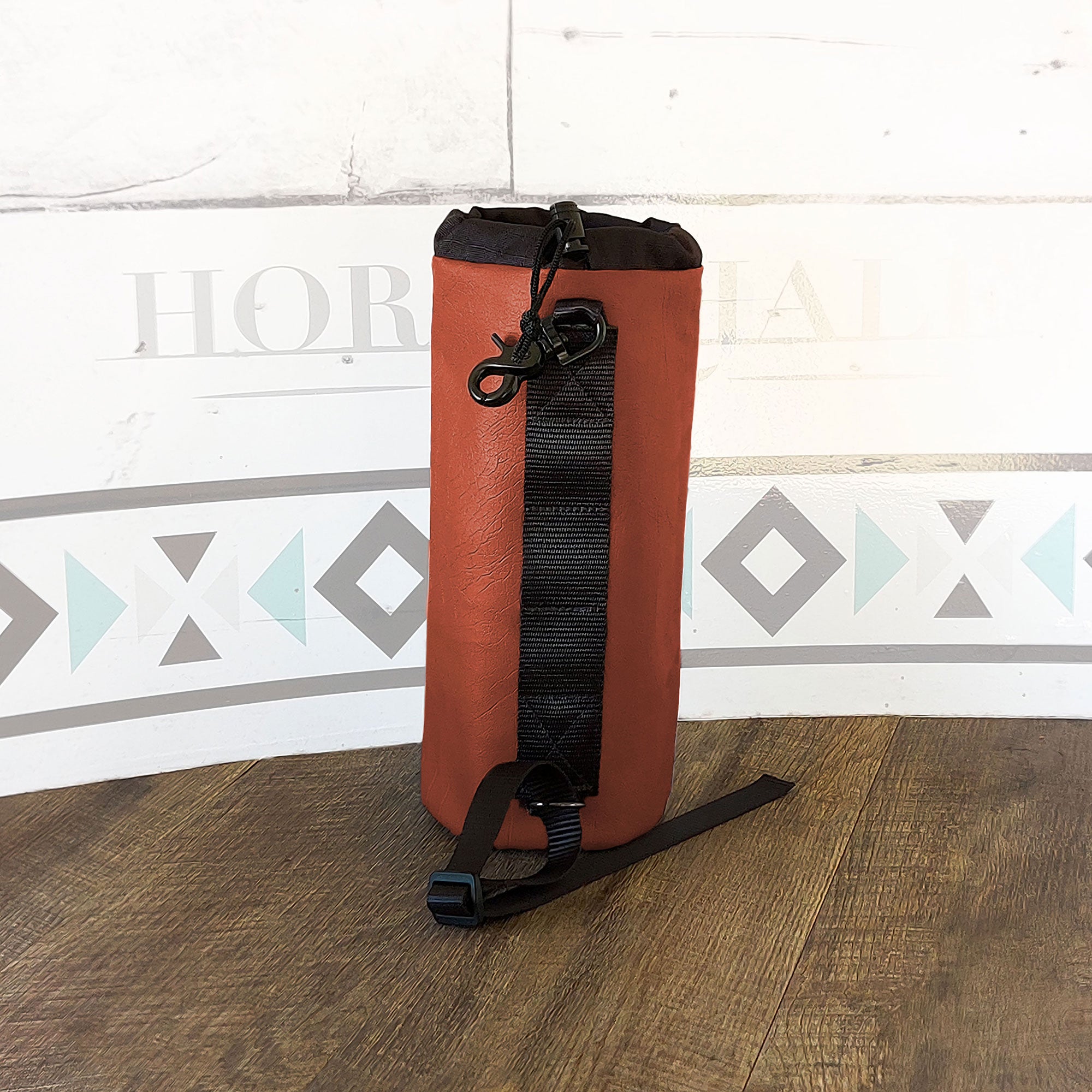 Cow Heads Bottle Saddle Bag