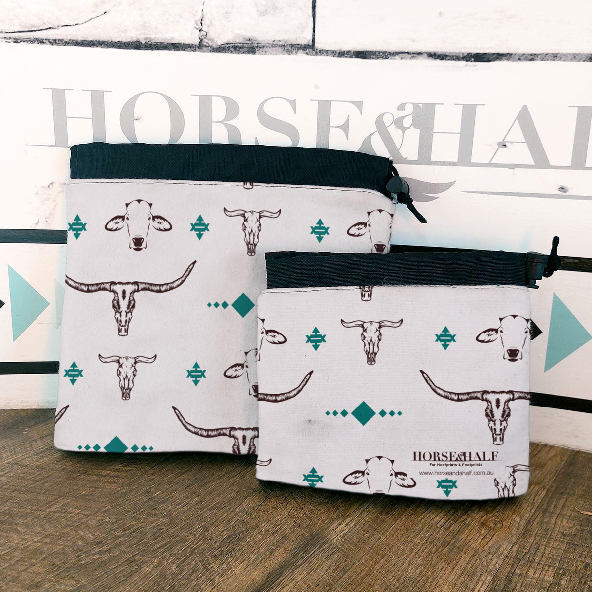 Cow Heads Stirrup Covers — Horse and a Half