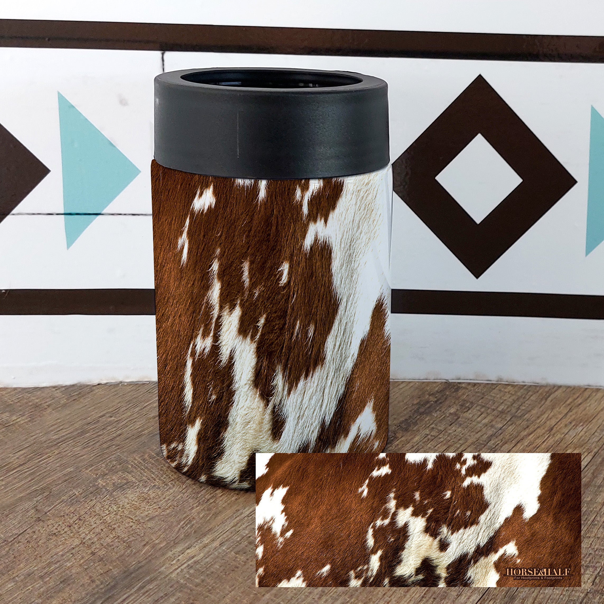 Cow Hide Drinkware