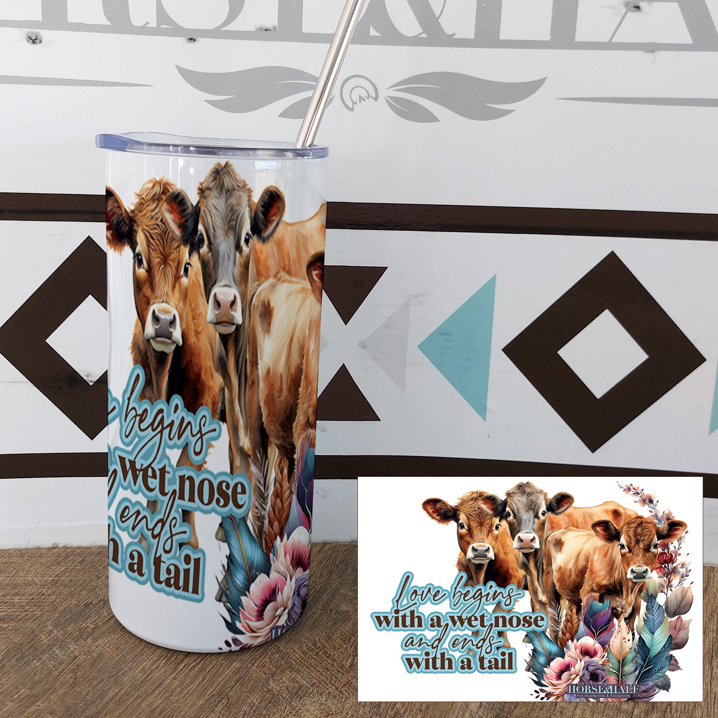 Cow Love Drinkware
