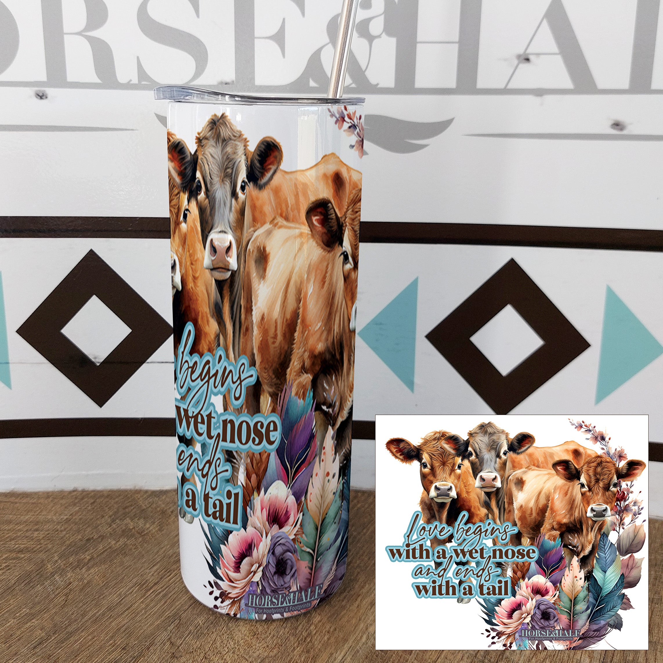 Cow Love Drinkware