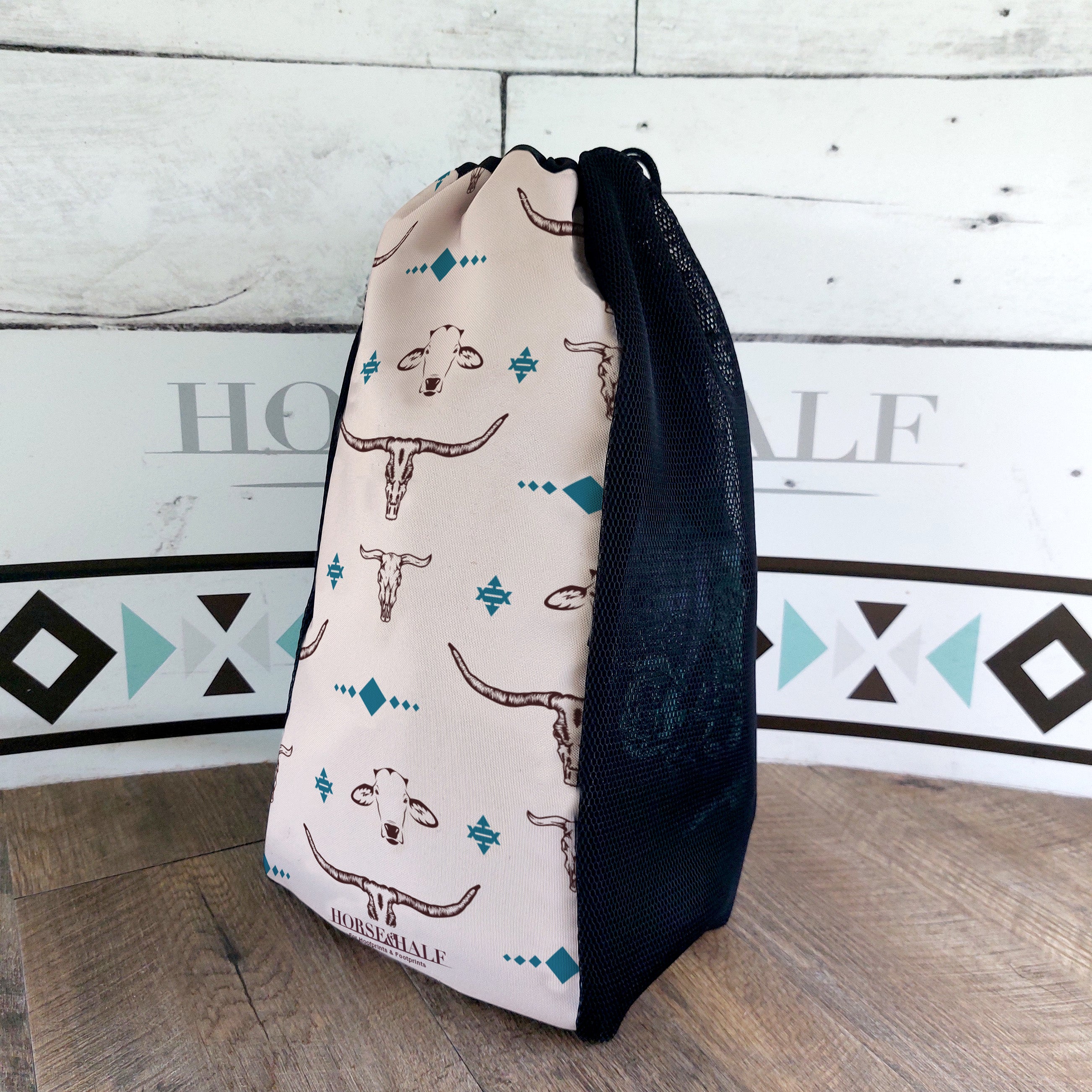 Cow Heads Mesh Bag
