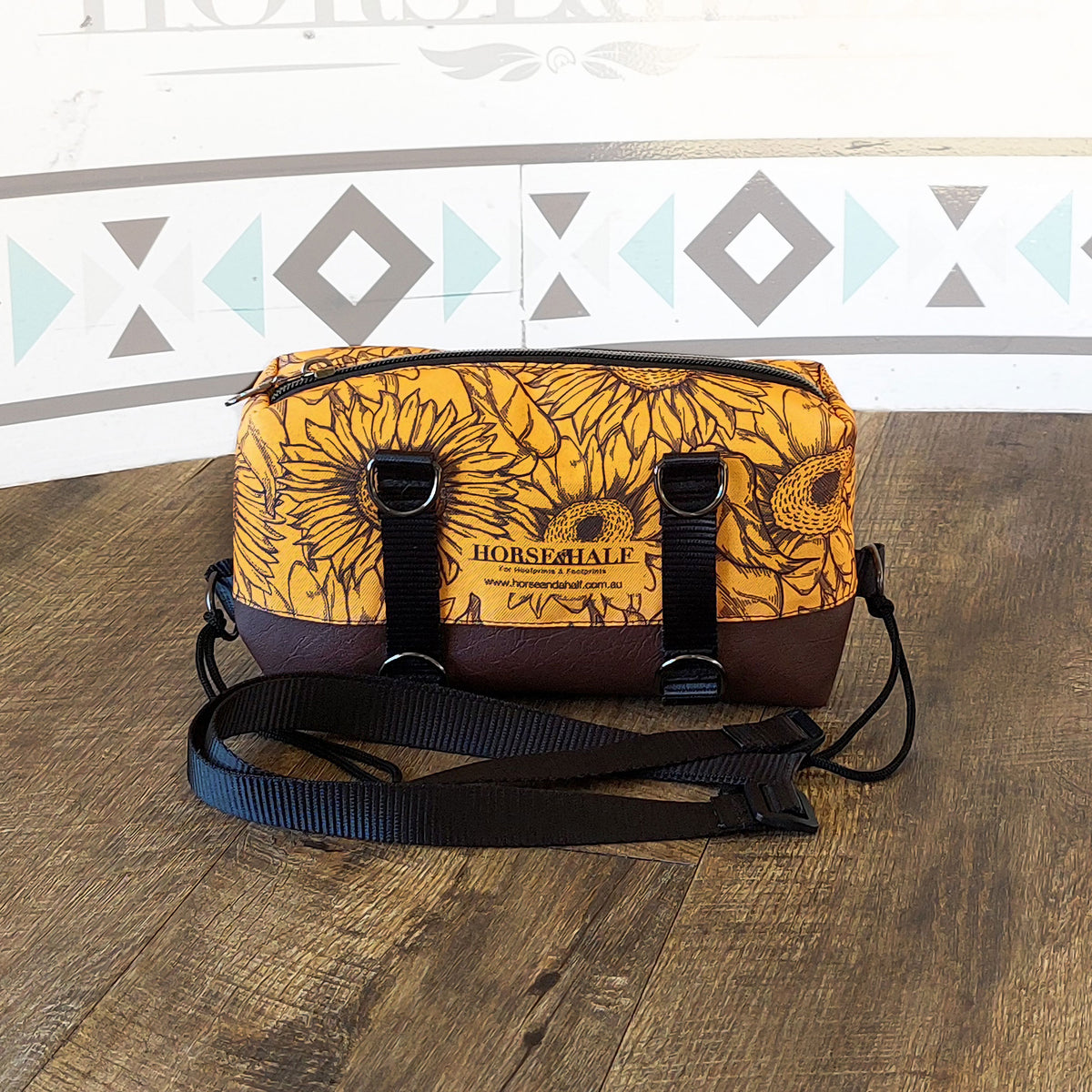 Sunflower Box Rear Brown - Horse and a Half