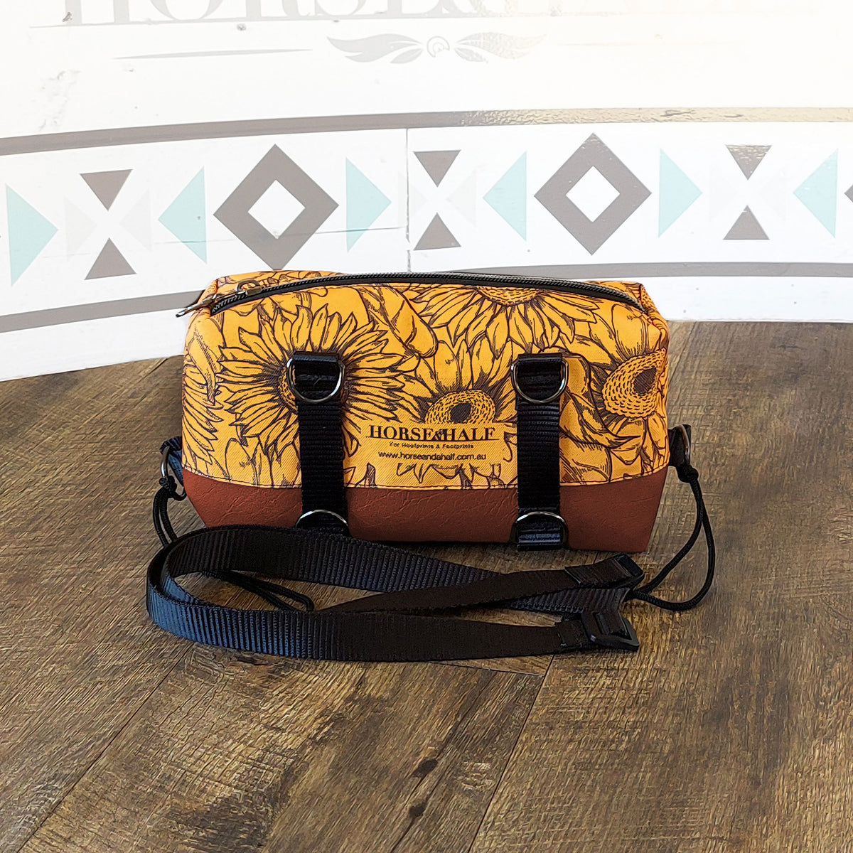 Sunflower Box Rear Tan - Horse and a Half