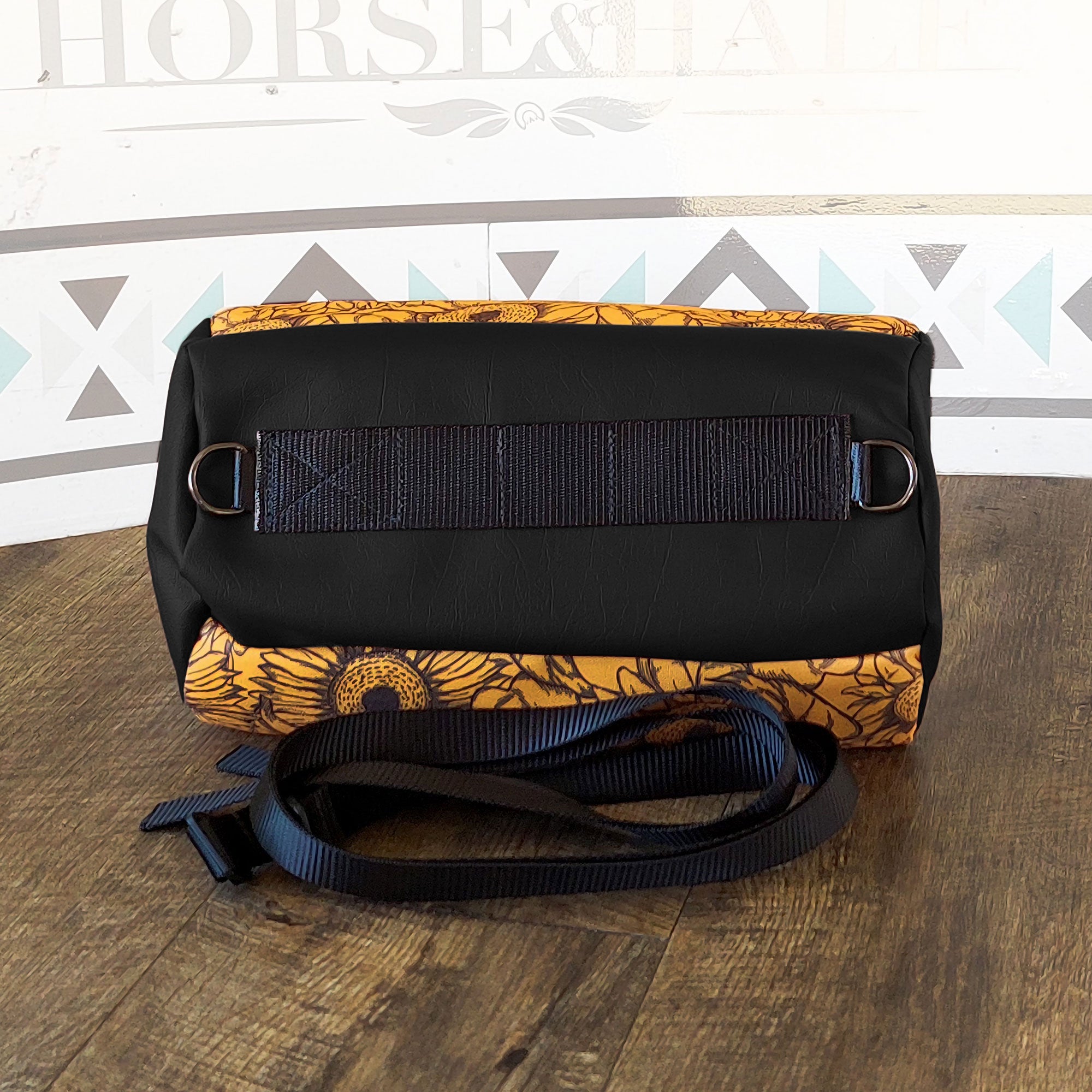 Sunflower Duffle Rear Black - Horse and a Half