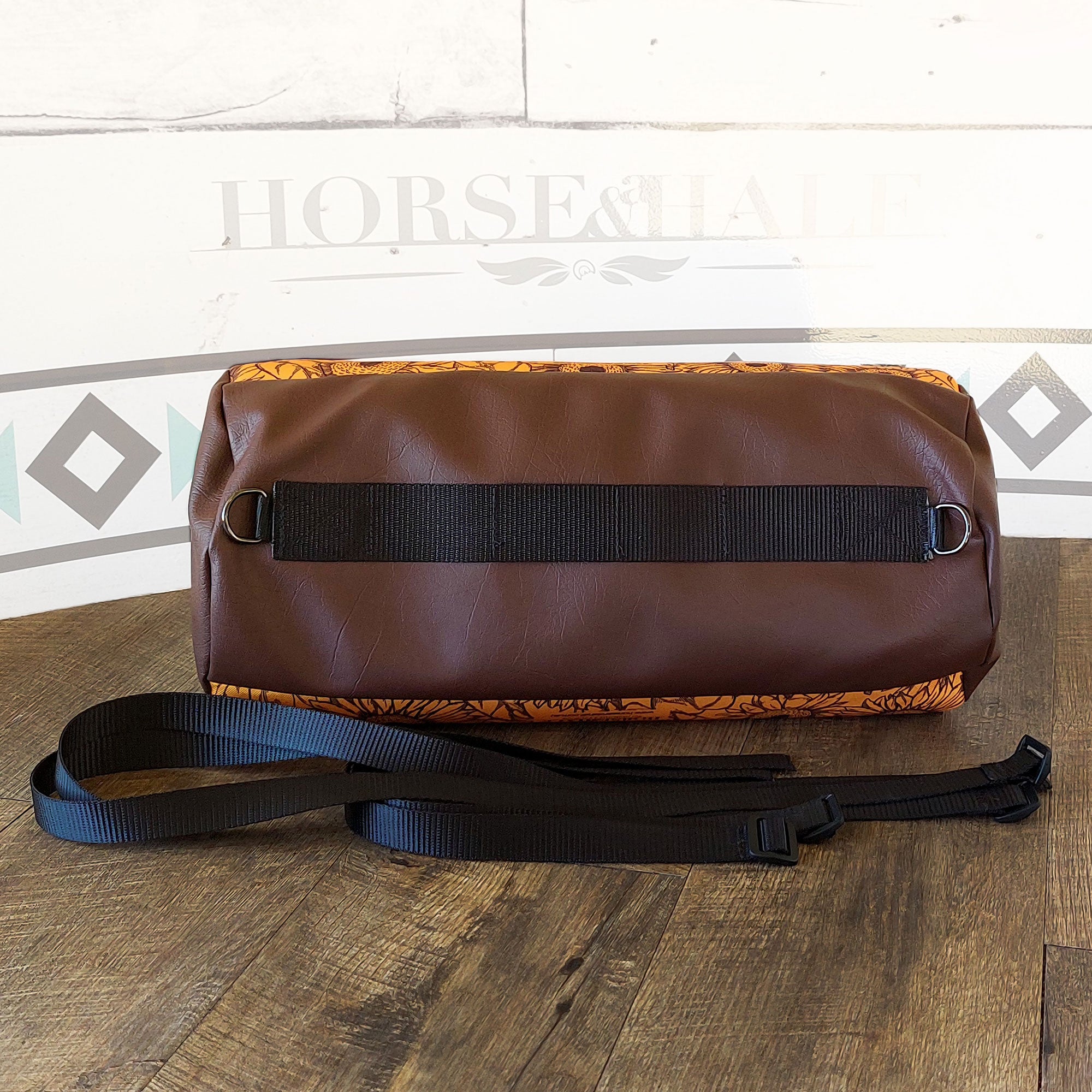 Sunflower Large Duffle Rear Brown - Horse and a Half