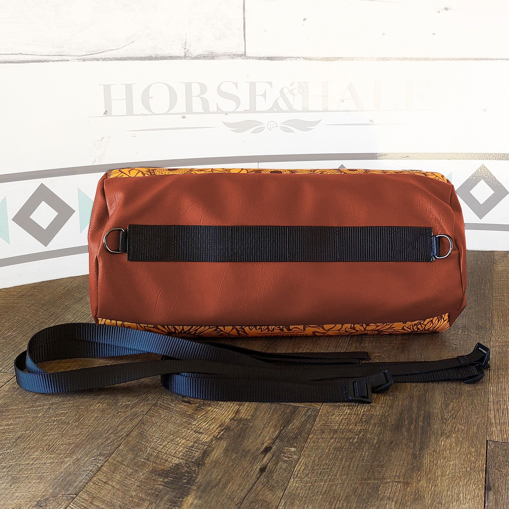 Sunflower Large Duffle Rear Tan - Horse and a Half