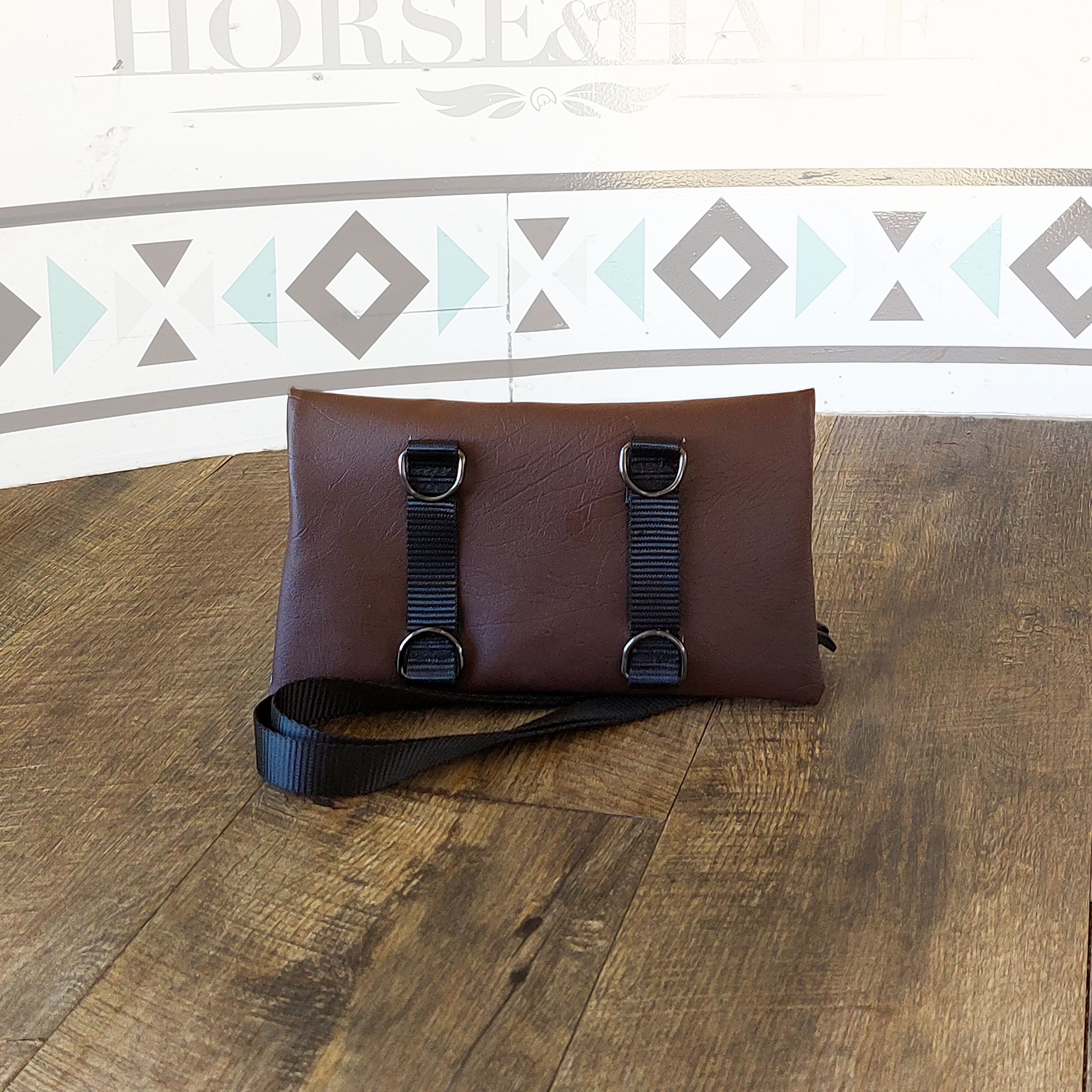 Sunflower Wallet Rear Brown - Horse and a Half