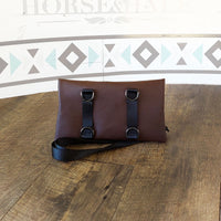 Sunflower Wallet Rear Brown - Horse and a Half