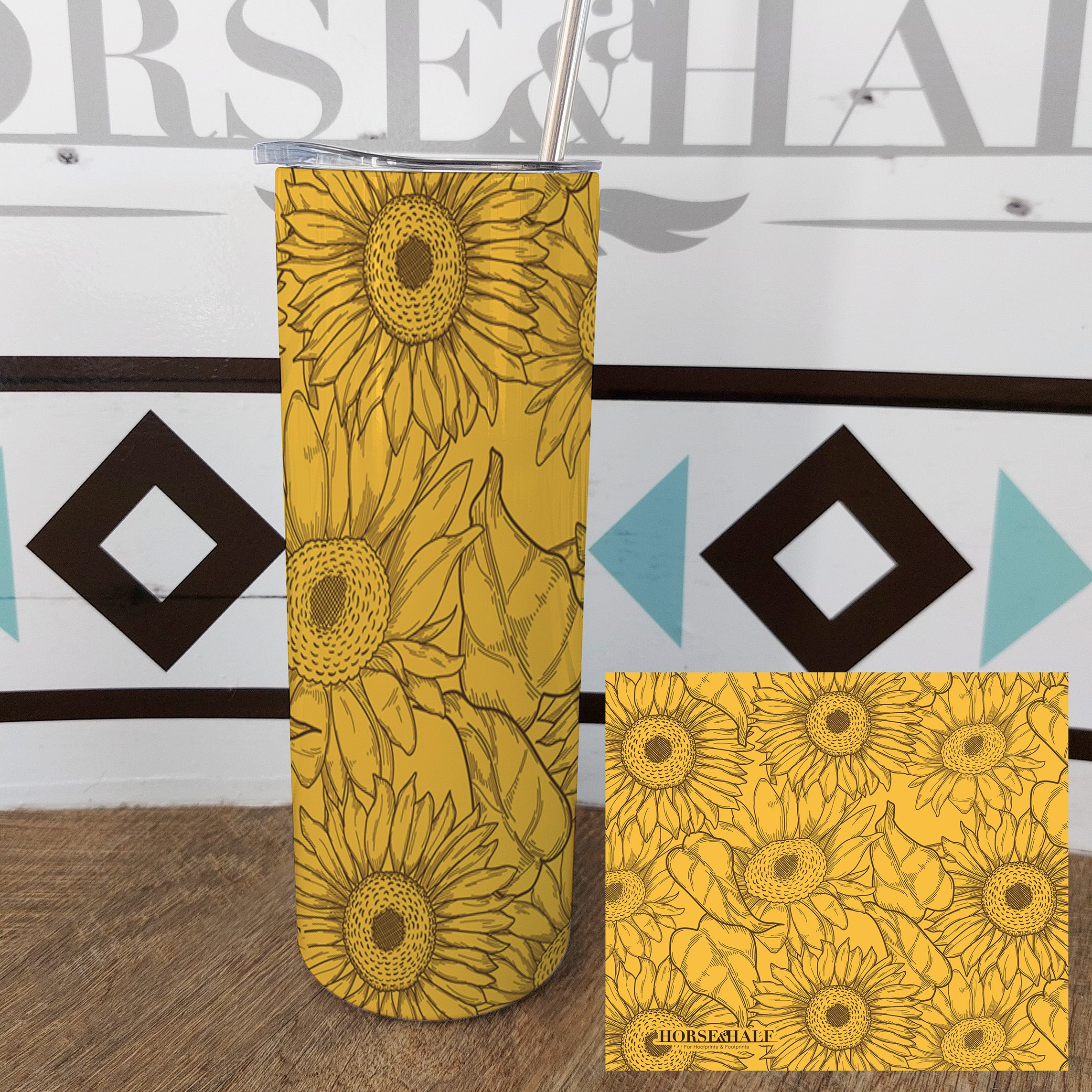 Sunflower Drinkware