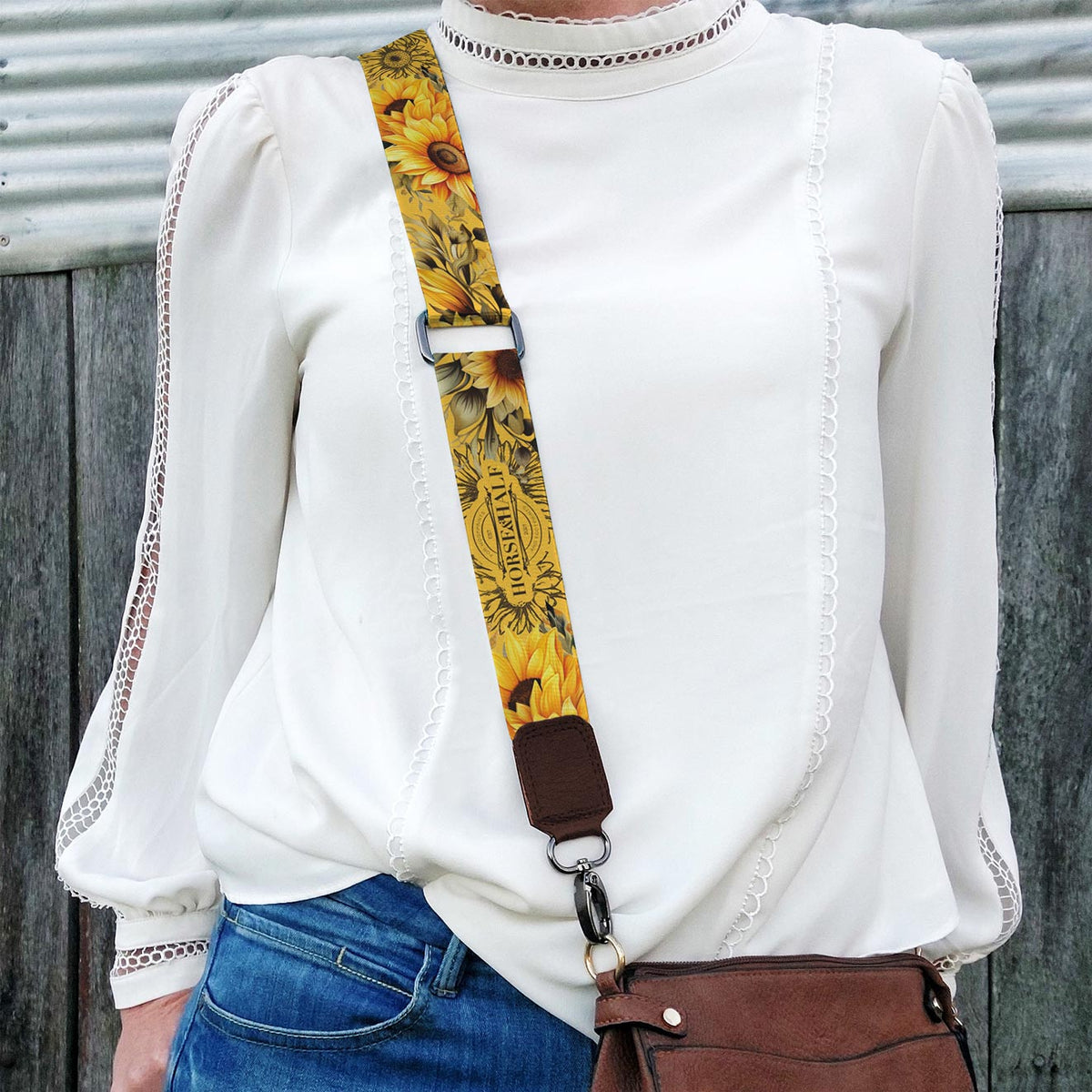 Sunflower Bag Strap — Horse and a Half
