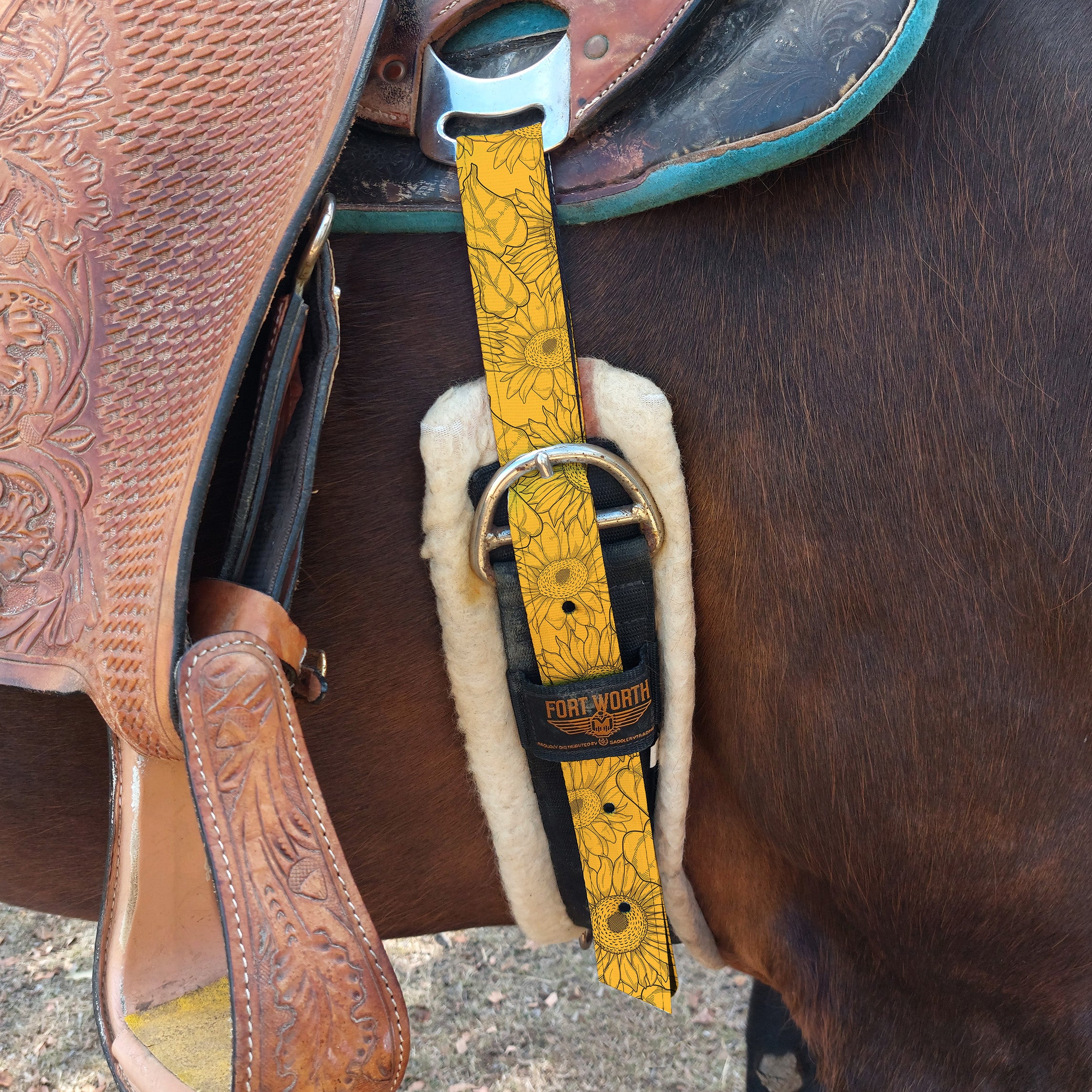 Sunflower Latigo & Billet Straps