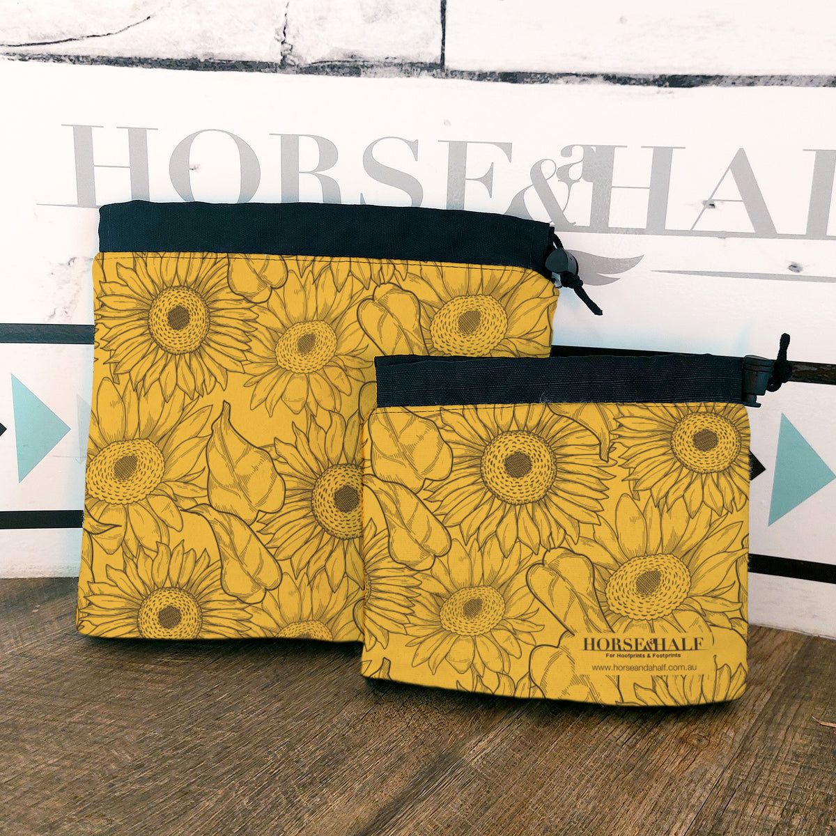 Sunflower Stirrup Covers — Horse and a Half