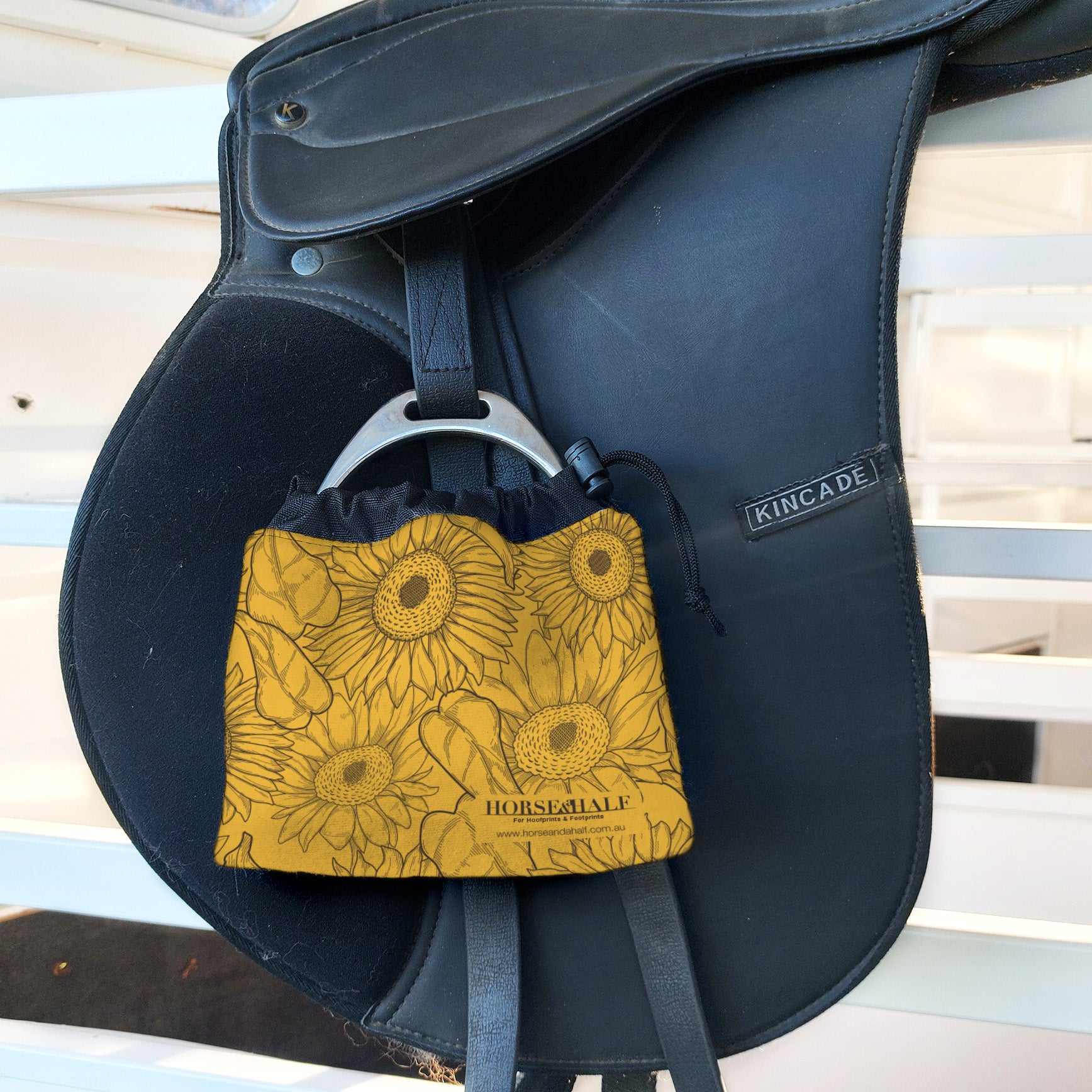 Sunflower Stirrup Covers