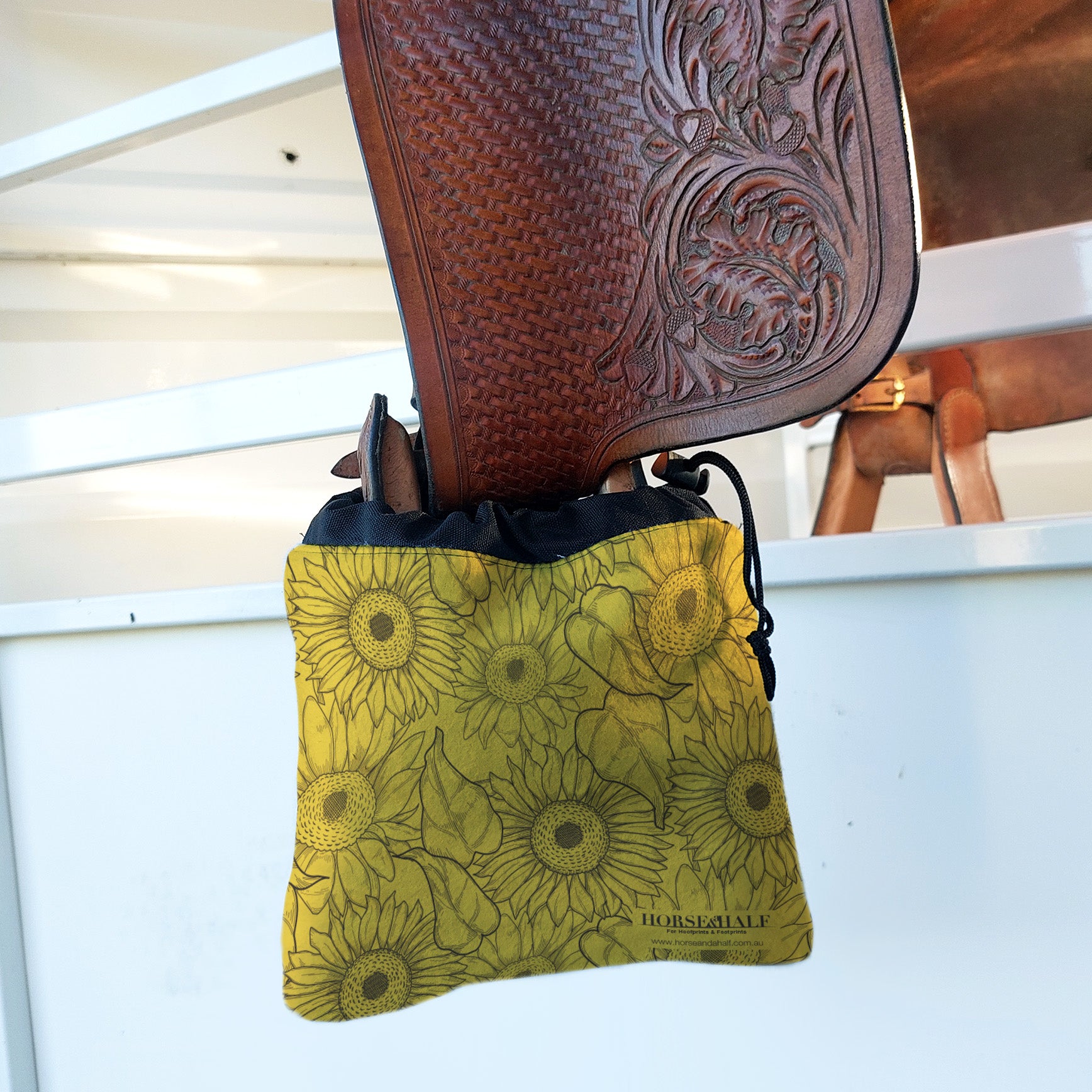 Sunflower Stirrup Covers