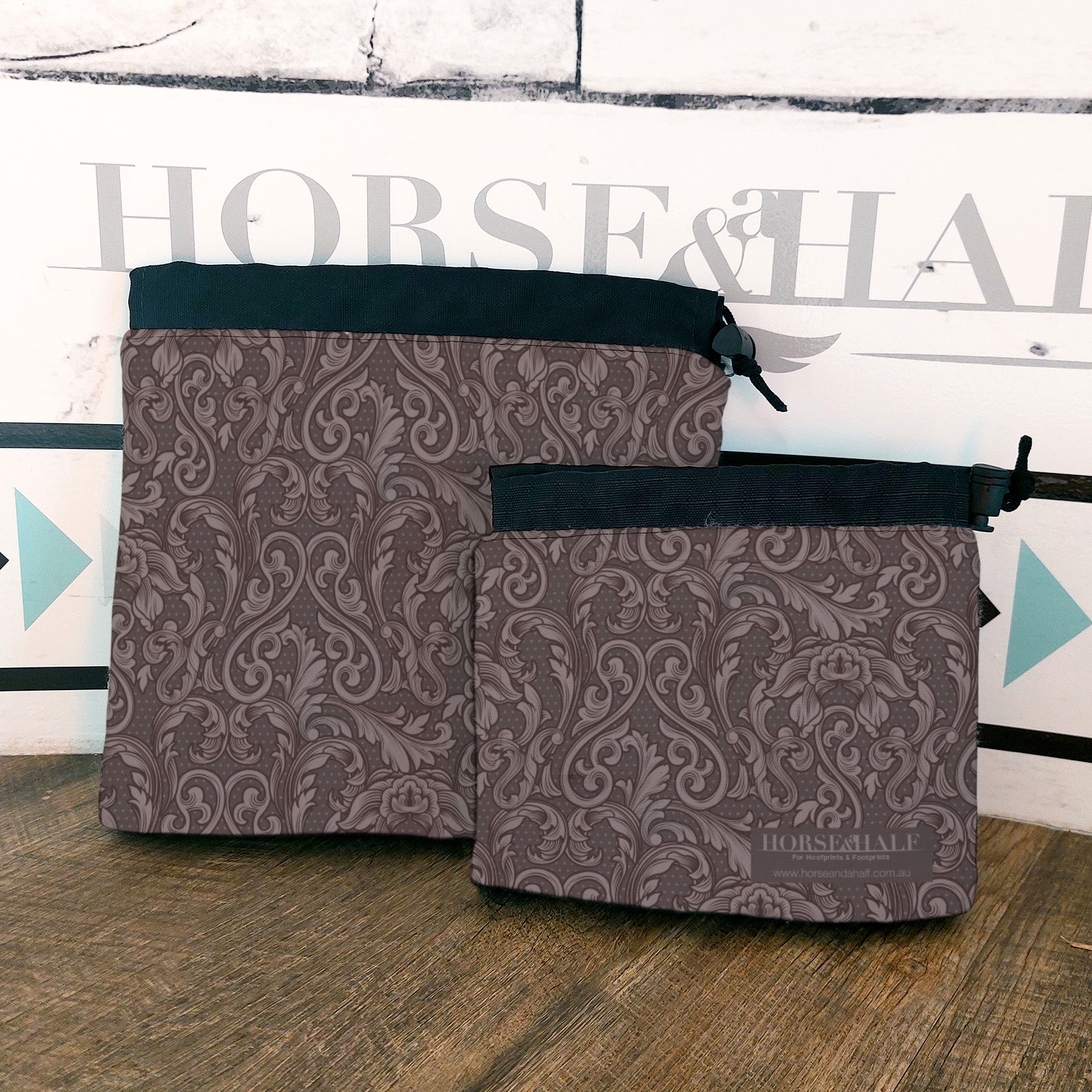 Tooled Floral Stirrup Covers
